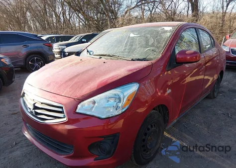 2019 Mitsubishi Mirage G4 Rf from USA, damaged, VIN ML32F3FJ4KHF13058